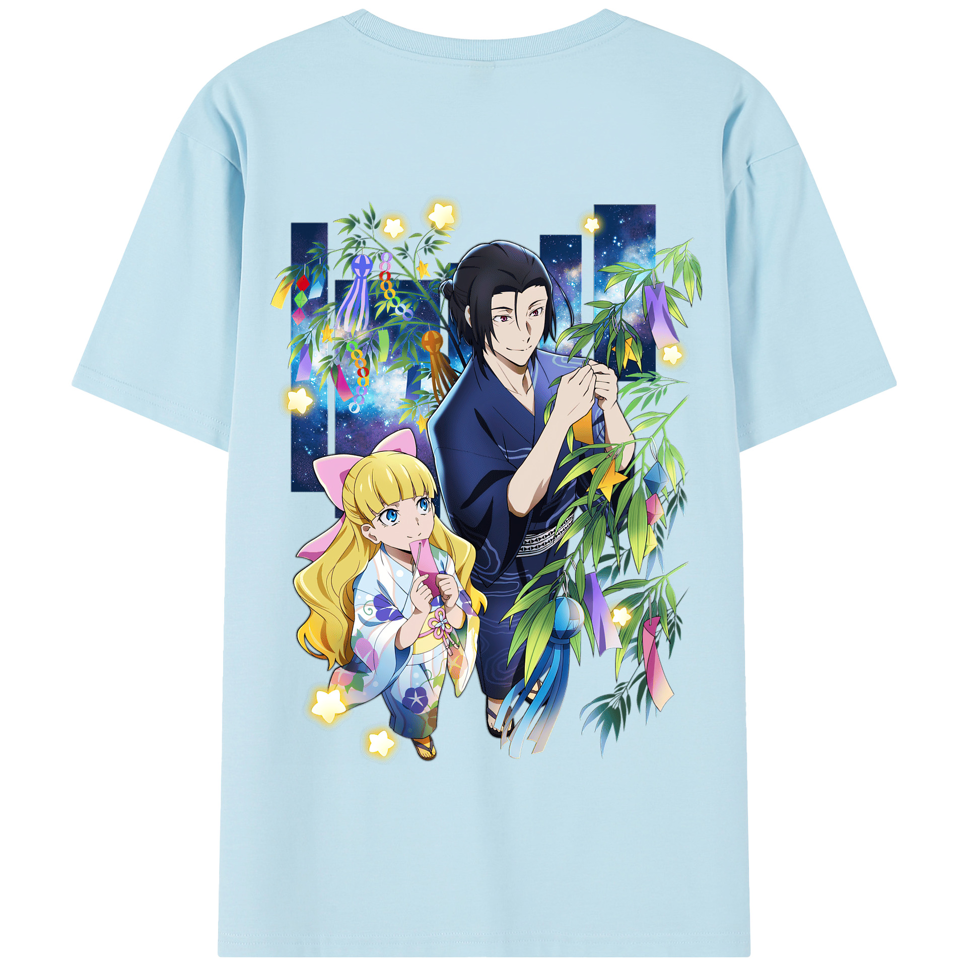 （画像用） 文豪ストレイドッグス Bungo Stray Dogs 綿100％半袖Tシャツ（背面プリント）